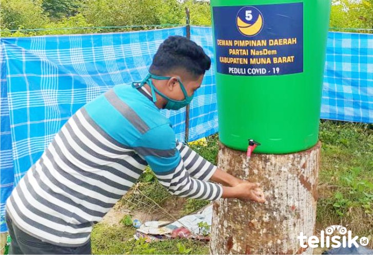 NasDem Mubar Giatkan Pencegahan COVID-19