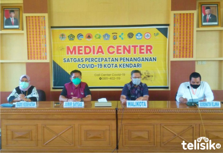 ODP COVID-19 di Kota Kendari Berkurang