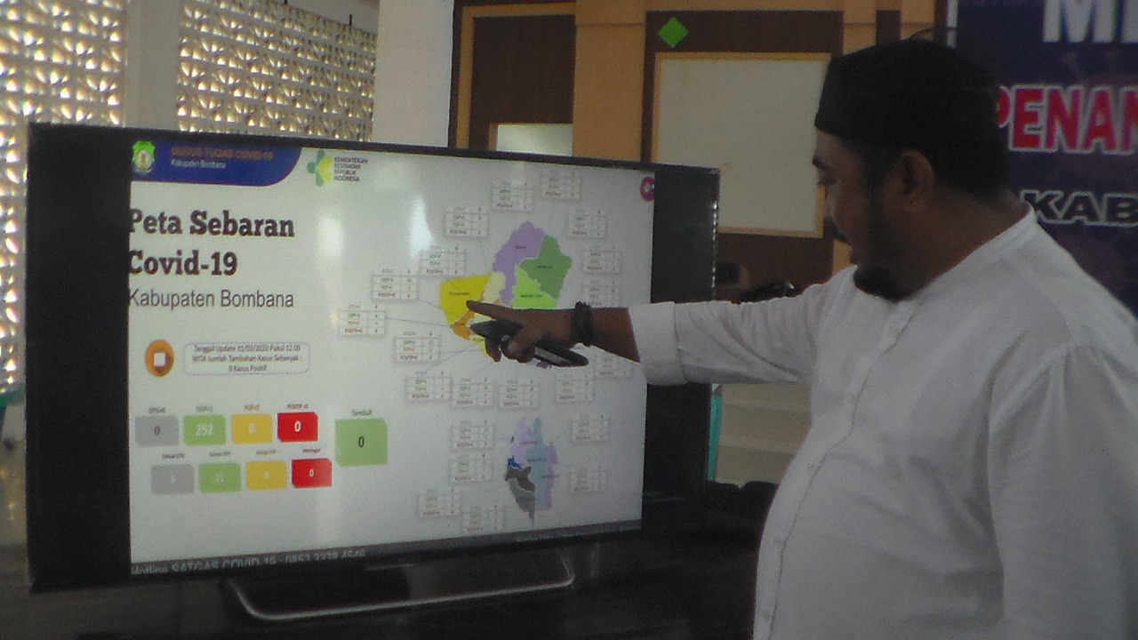 ODP di Bombana Tersisa 17 Orang, 8 Diantaranya Data Baru