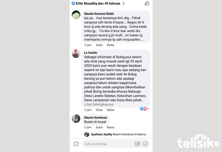 Pasar Murah Dinilai Menyusahkan, Pemda Busel Diminta Kembalikan Uang Rakyat