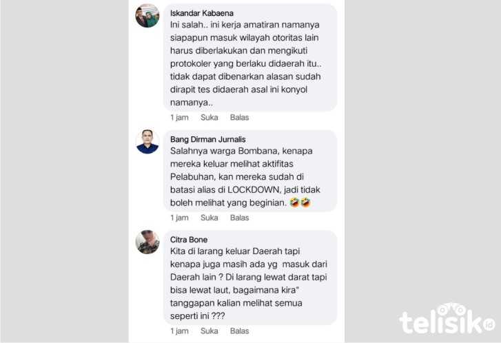 Pekerja Asal Kalimantan Bebas Masuk Bombana, Kinerja Satgas COVID-19 Dipertanyakan