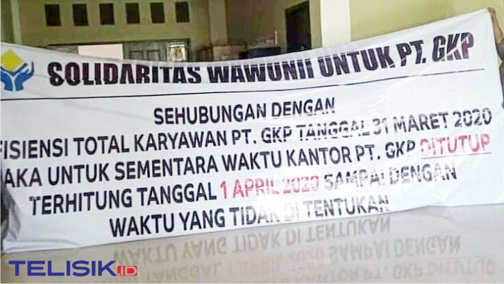 Rumahkan 500 Karyawan, PT GKP di Wawonii Resmi Ditutup