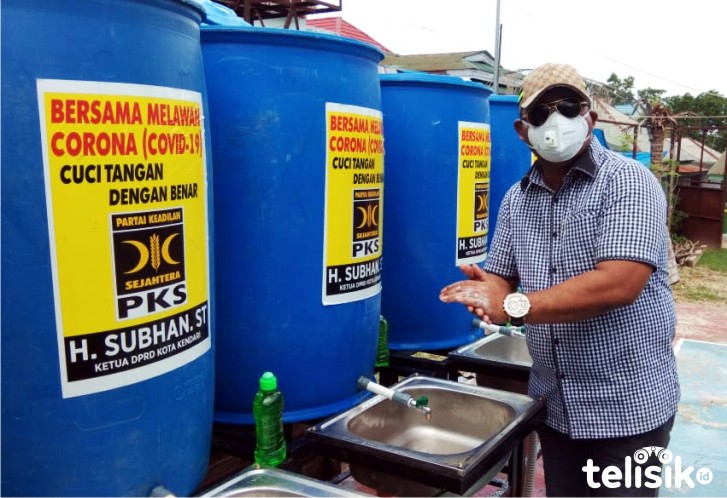 Langkah Ketua DPRD Kendari dan Pedagang Keliling Saat di Rumah Saja