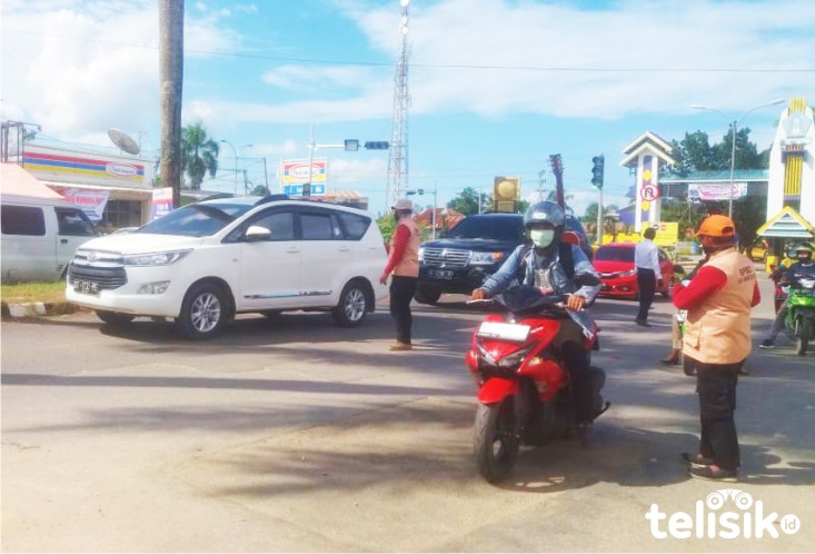 Tidak Pakai Masker, Warga Dilarang Melintas di Perbatasan