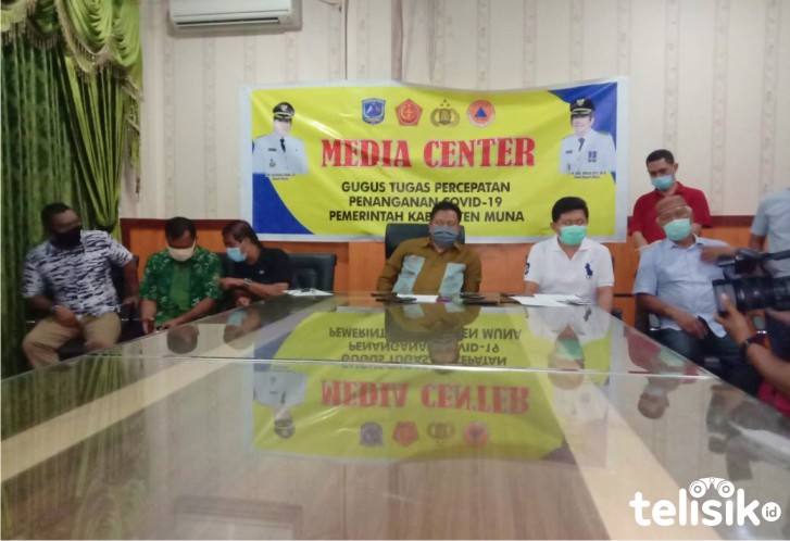 Tujuh Warga Muna Positif COVID-19 Diisolasi