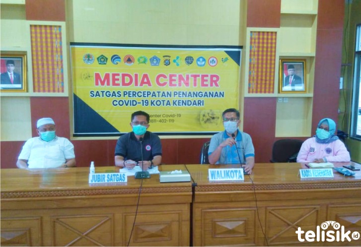 Update Data Sebaran COVID-19 di Kota Kendari, Kecamatan Nambo Steril