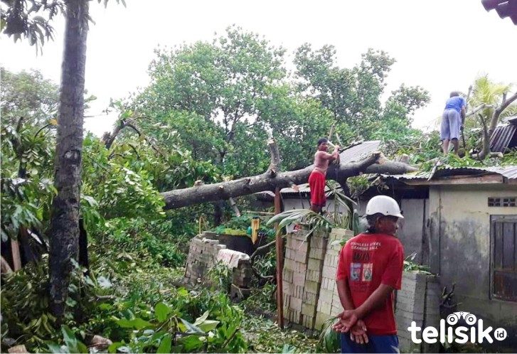 11 Rumah di Wakatobi Dihantam Puting Beliung