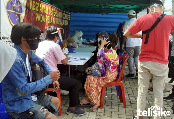 120 Calon Penumpang Kapal Cepat Dirapid Tes