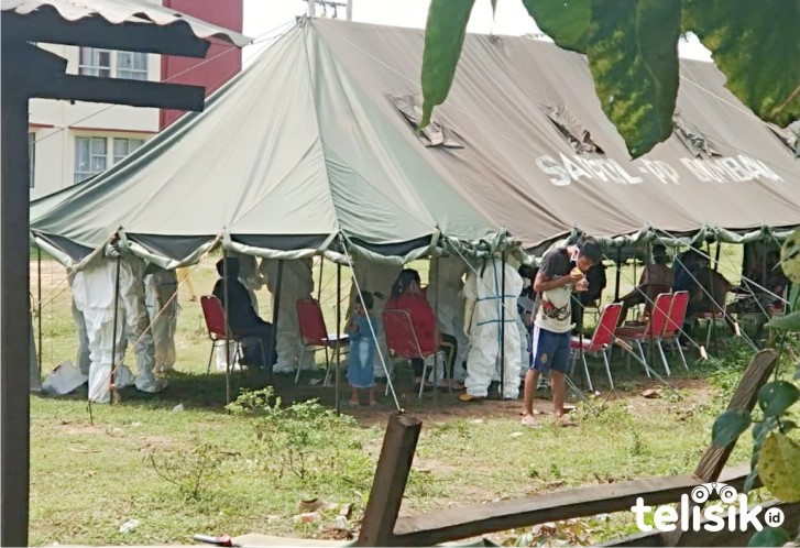 61 OTG di Bombana Diuji Swab
