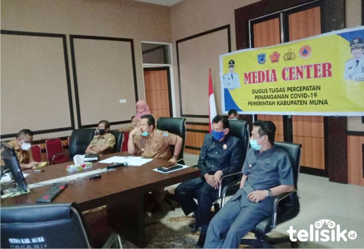Bupati Muna Laporkan Penggunaan Dana COVID-19 ke KPK