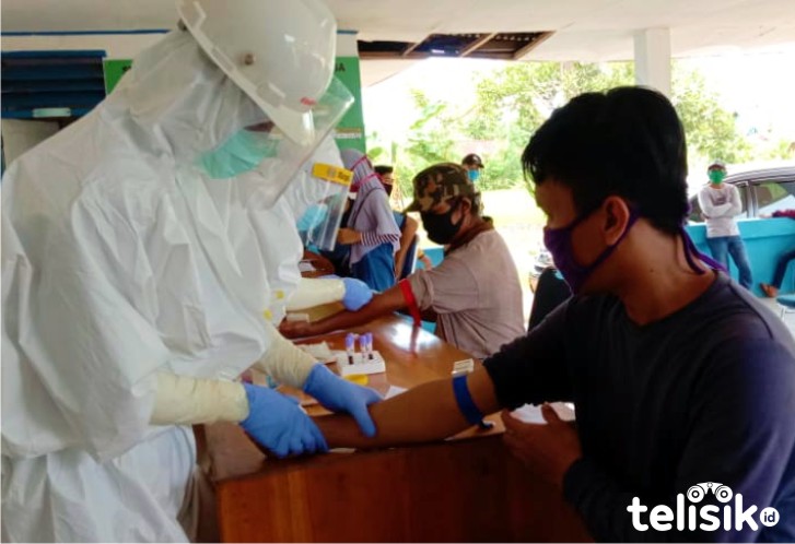 Dampingi Puluhan Anak Positif Corona, Relawan HIMPSI Dirapid Tes