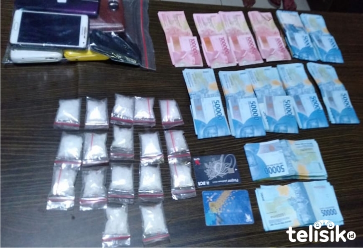 Istri Tertangkap, Suami dan Ponakan Lanjutkan Bisnis Narkoba