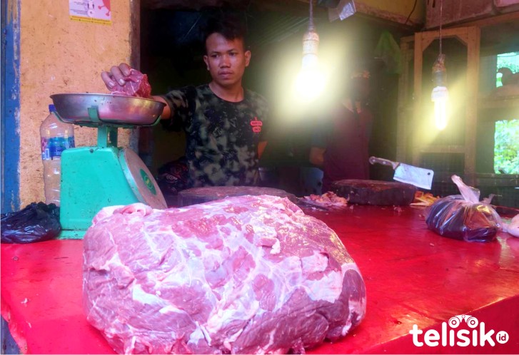 Jelang Idul Fitri Harga Daging Sapi Meroket, Harga Beras Turun