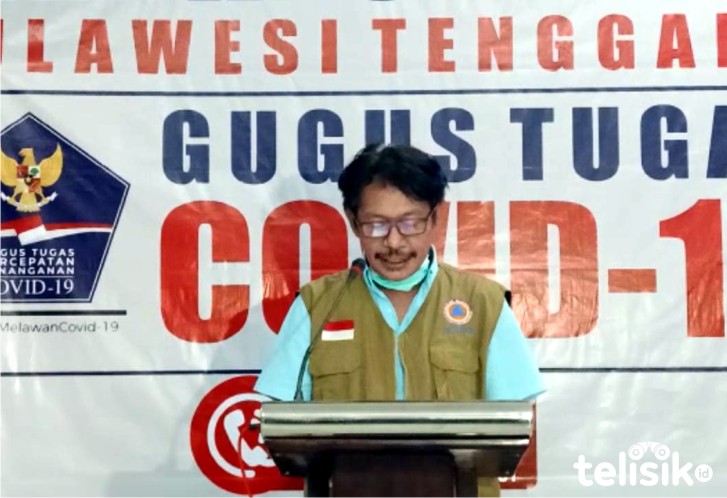 Kasus Positif COVID-19 di Sultra Capai 202