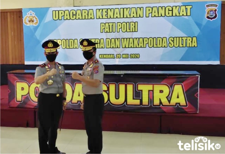 Naik Pangkat, Kapolda dan Wakapolda Sultra Resmi Dilantik