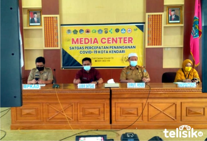 Pasien Positif COVID-19  Kota Kendari Bertambah Enam Orang, Dua Sembuh