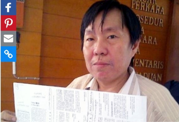 Sebelum Ruslan Buton, Khoe Seng Seng Sudah Lebih Dulu Minta Jokowi Mundur