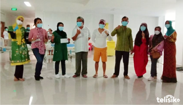 Empat Pasien COVID-19 Sembuh Dibolehkan Pulang