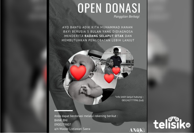 Bayi Asal Butur Butuh Biaya Perawatan di RS Raha