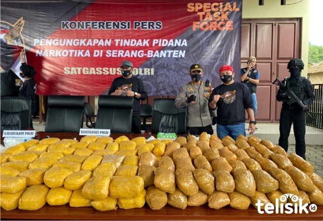 Dalam Waktu 10 Hari, Satgassus Polri Berhasil Ungkap 1,2 Ton Sabu