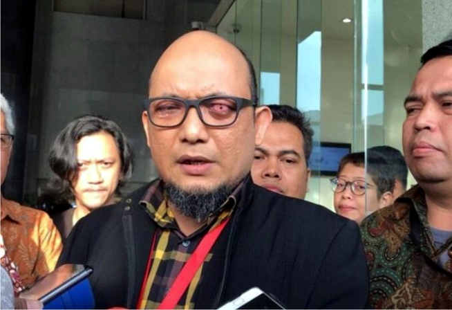 KPK Kecewa, Pelaku Penyiram Novel Baswedan Dituntut Satu Tahun