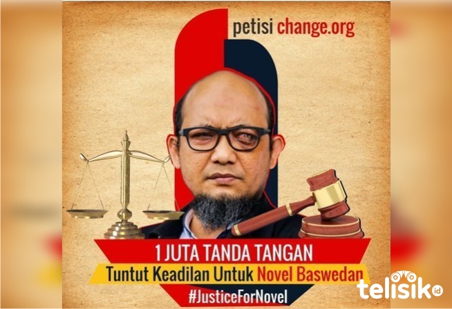 Mahasiswa Sebarkan Petisi Minta Hakim Vonis Pelaku Penyerangan Novel Lebih Berat