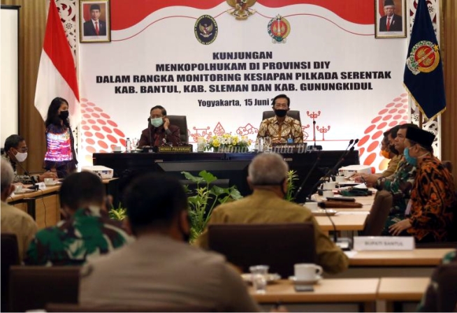 Mahfud MD, DIY Siap Selenggarakan Pilkada Serentak 2020