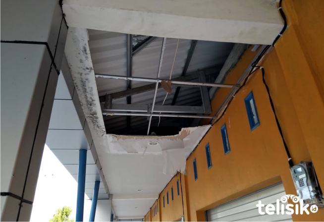 Miris, Belum Difungsikan Bangunan Pasar Kabupaten Satu Wakatobi Mulai Rusak