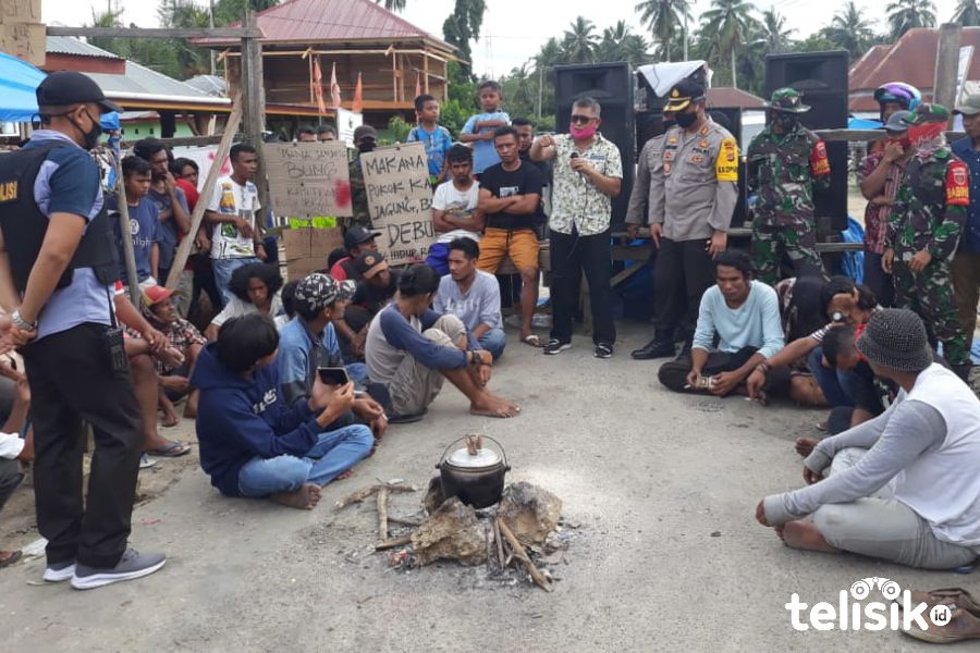 Polda Pantau Aksi Blokir Jalan di Muna 