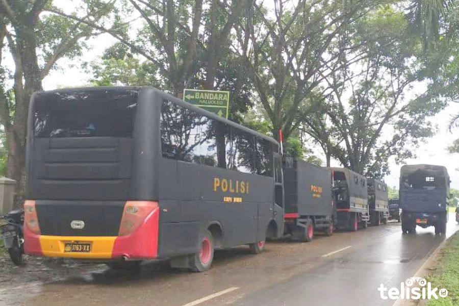 Polda Sultra Perketat Pengamanan Jelang Kedatangan TKA