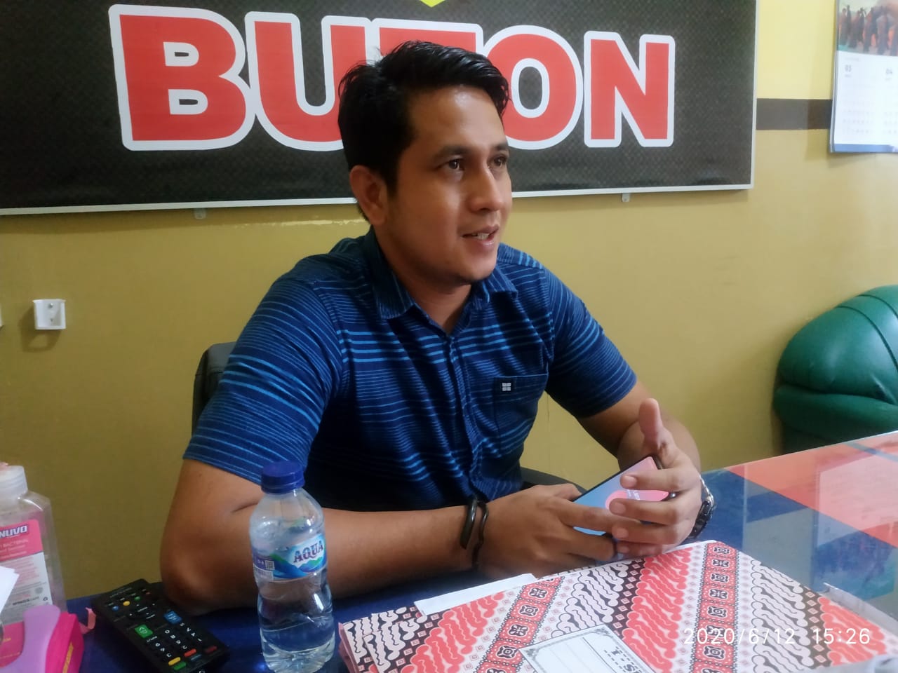 Polres Buton Lakukan Gelar Perkara Laporan Bupati Busel Terhadap Wartawan