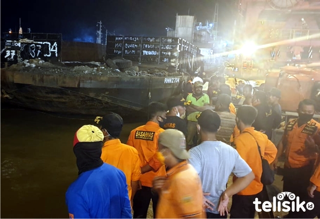 Hendak Perbaiki Kapal Tongkang PT. Virtu Dragon, Seorang Pekerja Tenggelam