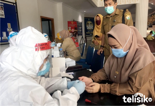 Ratusan ASN Pemprov Sultra Mangkir dari Rapid Test
