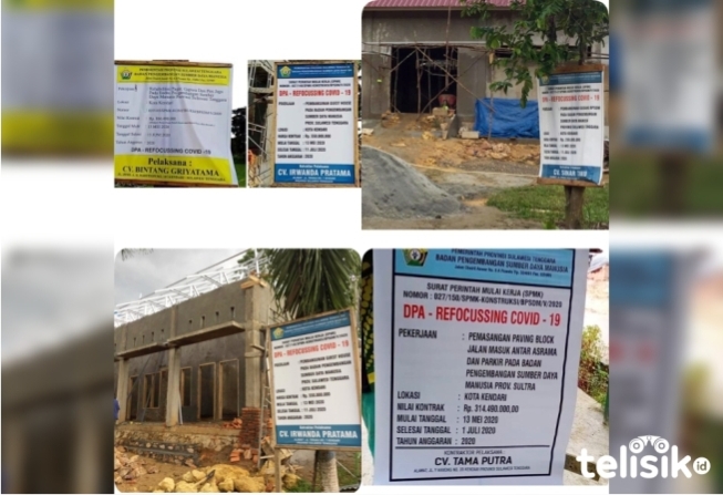 Rp 1,170 Miliar Refocusing Anggaran COVID-19 Digunakan untuk Proyek Pembangunan di BPSDM Sultra