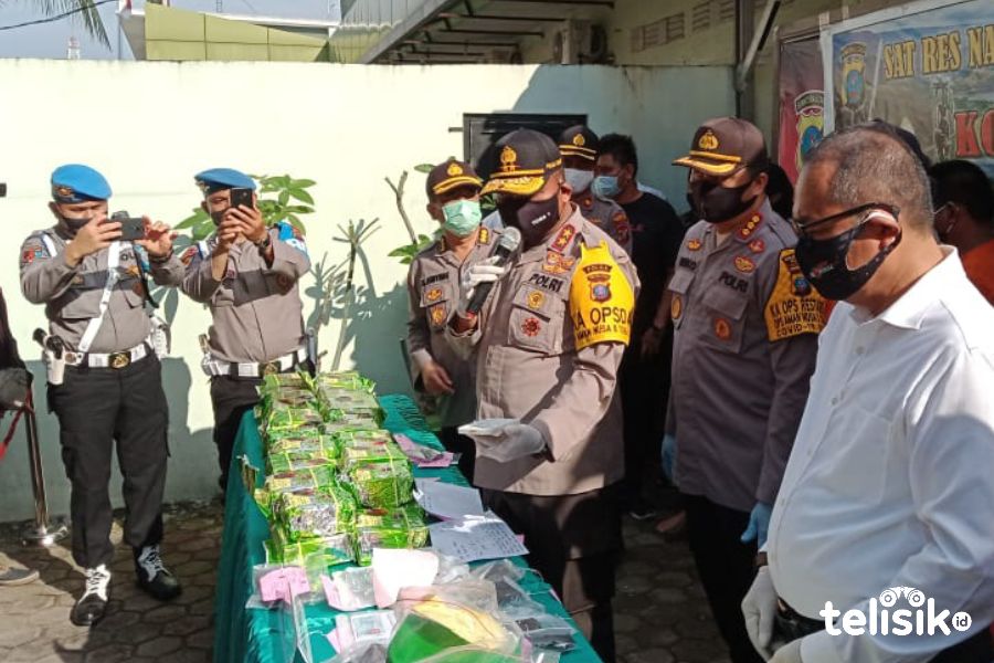 15 Tersangka Narkotika Ditangkap, Duanya Ditembak Mati