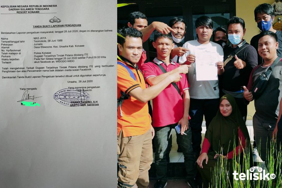 Diduga Cemarkan Profesi Wartawan, Pemilik Akun FB Widodo Wido Dipolisikan