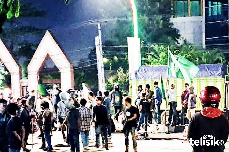 HMI Cabang Gowa Raya Sebut Aksi di Alauddin Terkait Penggalangan Dana Luwu Utara