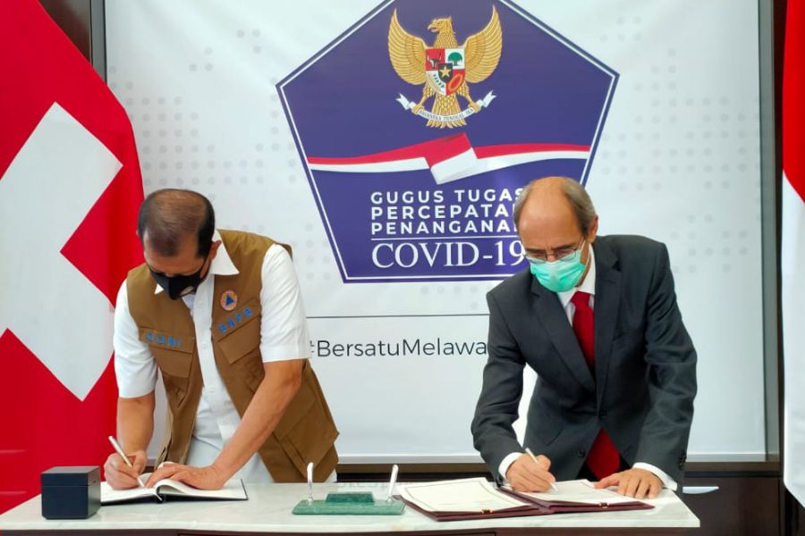 Indonesia dan Swiss Sepakat Jalin Kemitraan Penanggulangan Bencana