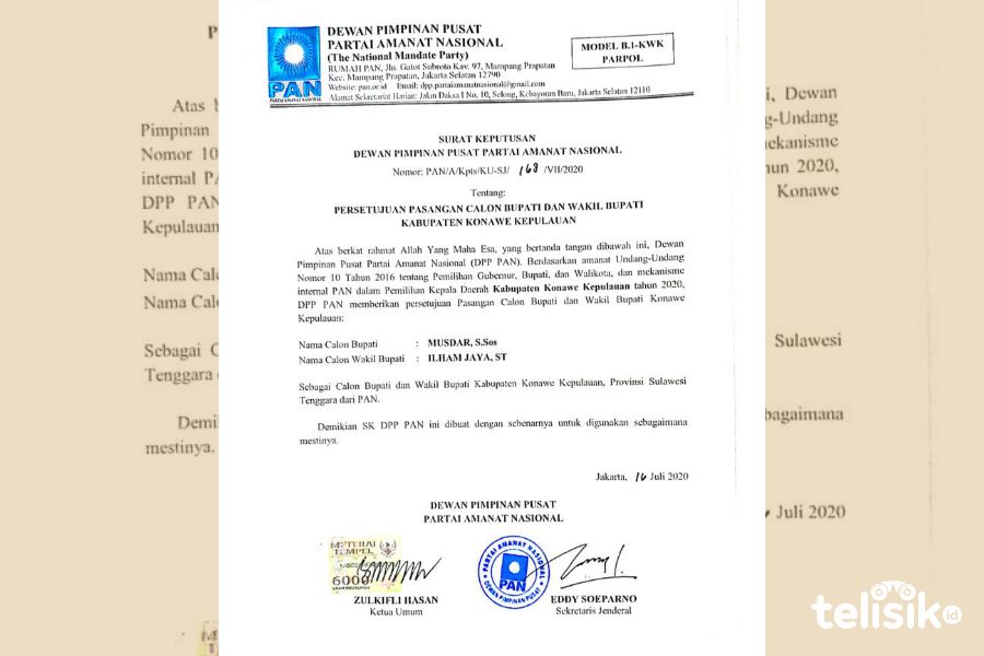 Kantongi Rekomendasi PAN, Musdar-Ilham Bangun Koalisi