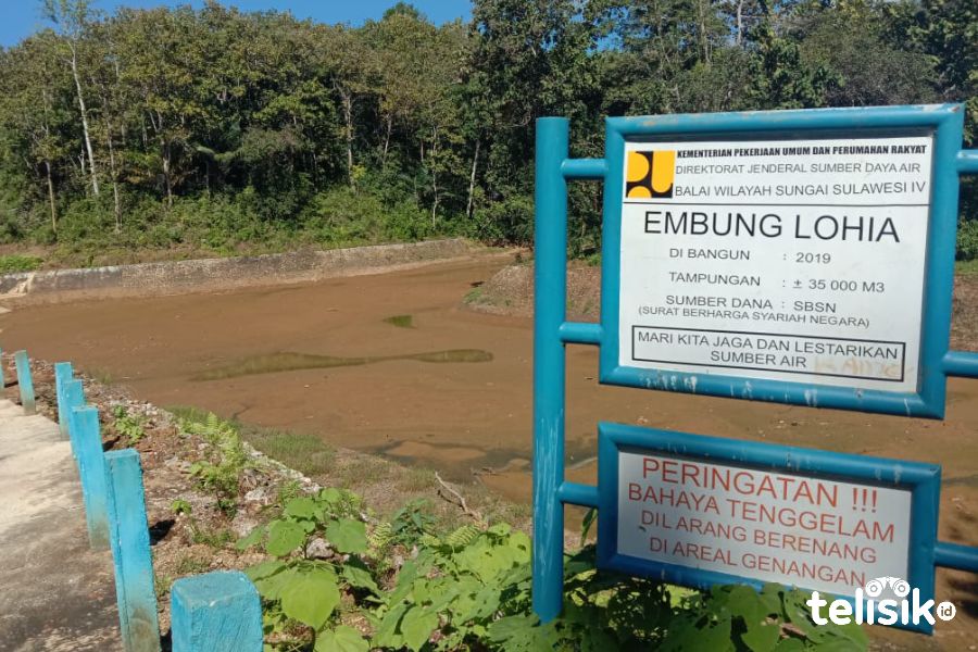 Kondisi Embung, Bocor dan Berlumpur