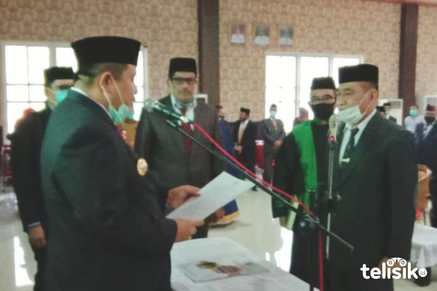 Lantik Kadis Dukcapil, Rusman: Hati-Hati Banyak Pemain Kampung