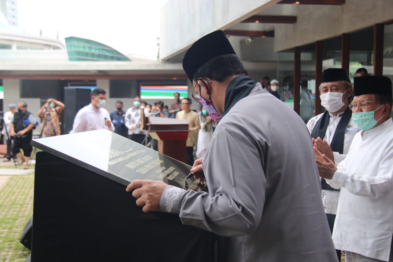 Masjid Amir Hamzah di TIM Resmi Digunakan, Ini Harapan Anies