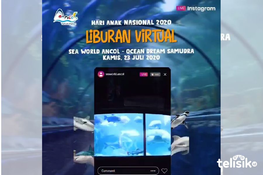 Meriahkan Hari Anak Nasional, Ancol Gelar Liburan Virtual