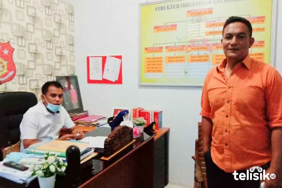 Pencuri Ayam dan Panel Listrik Digelandang Warga ke Polres Muna