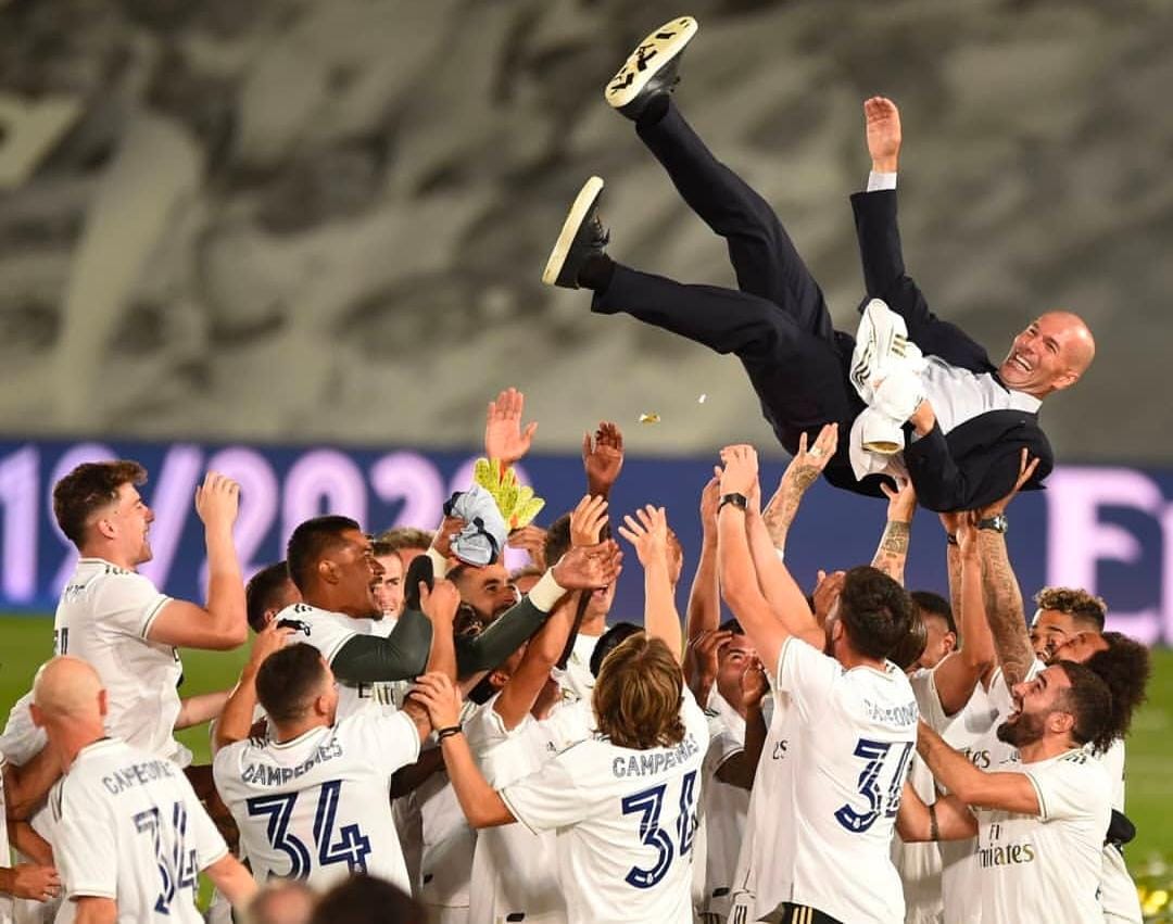 Real Madrid Juara Liga Spanyol 2019/2020
