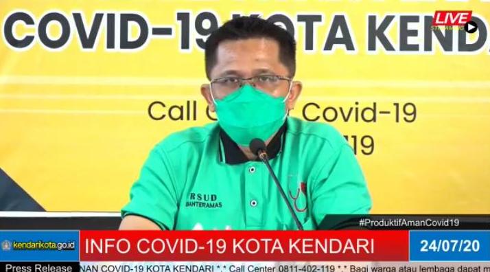 Rekor Baru, Kota Kendari Catat 21 Kasus Positif COVID-19 dalam Sehari