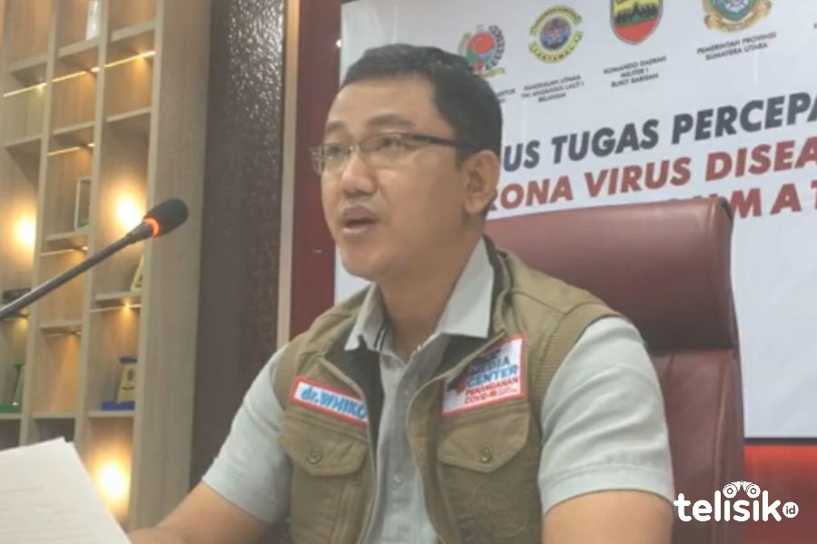 Rektor dan Wakil Rektor USU Positif COVID-19