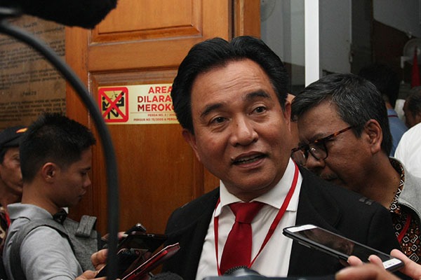 Yusril Tegaskan MA Tak Bisa Batalkan Kemenangan Jokowi-Maruf