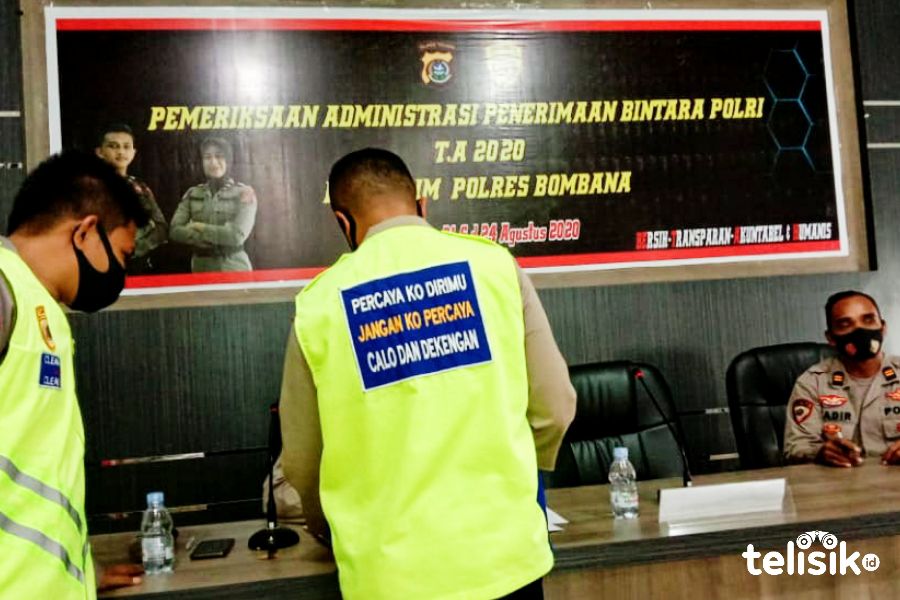 101 Calon Bintara asal Bombana Lolos Seleksi, Tiga Orang Gugur