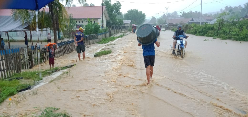 Banjir Rendam Tiga Desa di Parigi Moutong